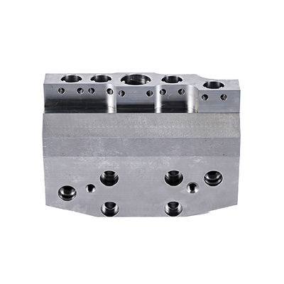 فولاد ضد زنگ CNC 5 محور قطعات ماشین آلات 0.02mm تحمل