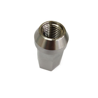قطعات چرخشی تیتانیوم دقیق CNC 0.005mm تحمل