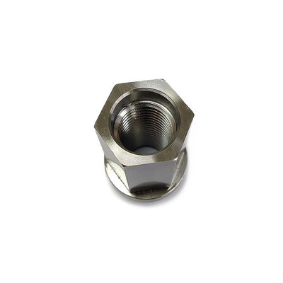قطعات چرخشی تیتانیوم دقیق CNC 0.005mm تحمل