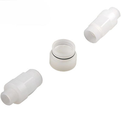 قطعات چرخش دقیق CNC پلاستیکی PP 0.02mm 0.010-0.002mm تحمل