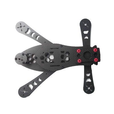 0.1mm تحمل OEM CNC آسیاب فیبر کربن سطح صاف پایان