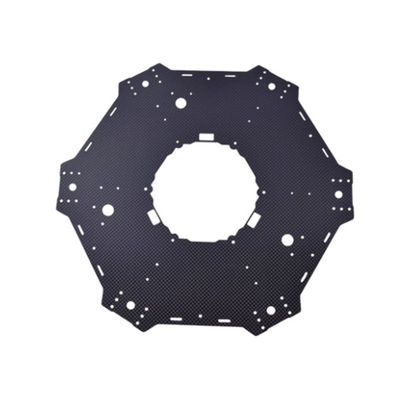 0.1mm تحمل OEM CNC آسیاب فیبر کربن سطح صاف پایان