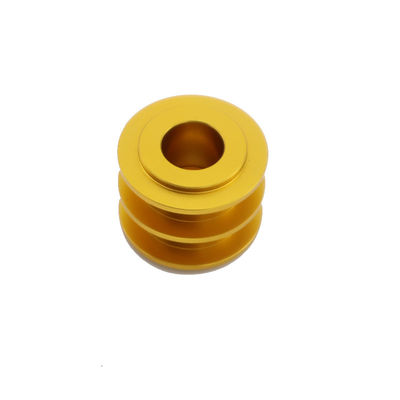 قطعات چرخش CNC دقیق آلومینیوم آنودیزه شده